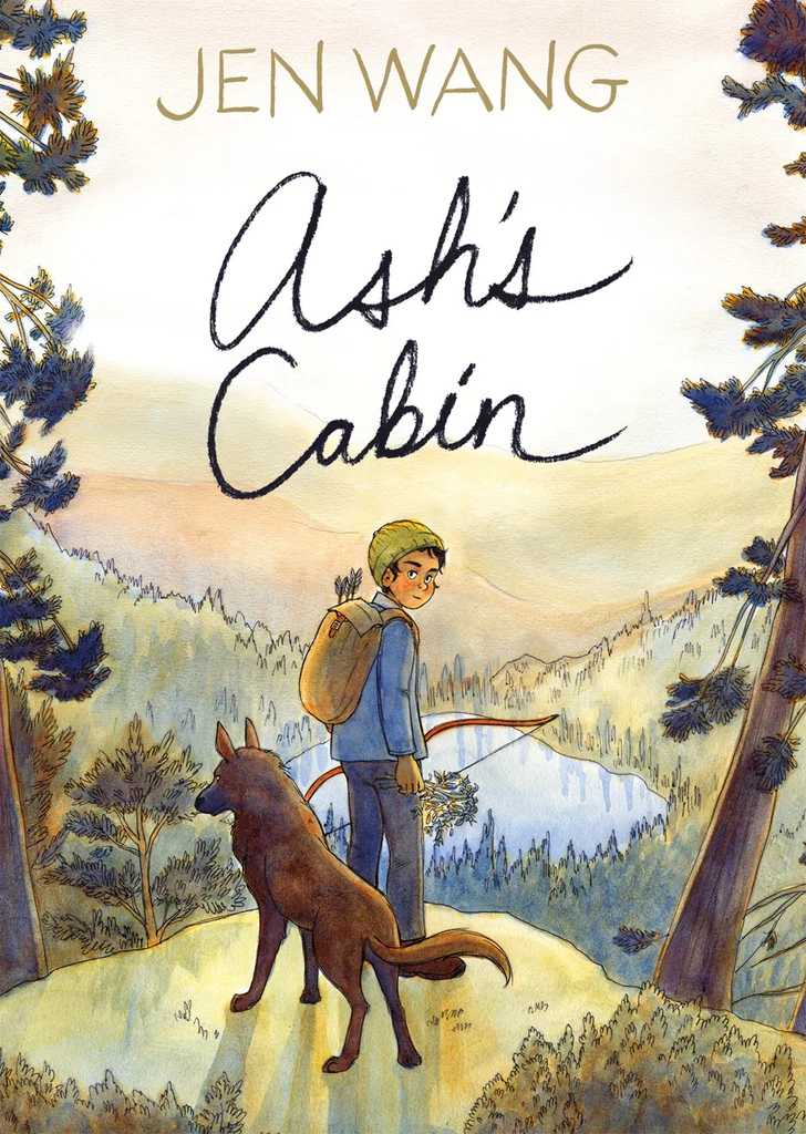 Ash's cabin book cover