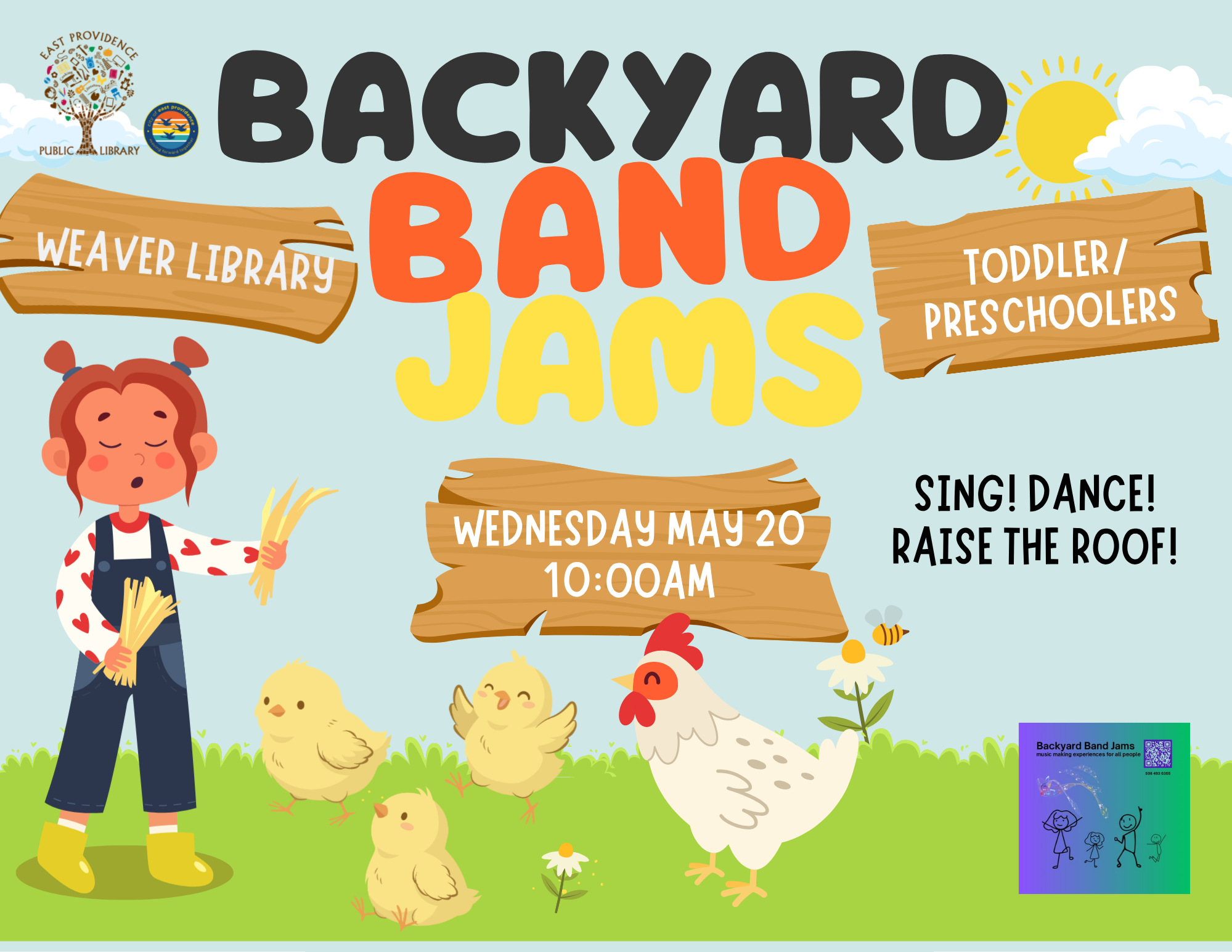 Backyard Band Jams flyer