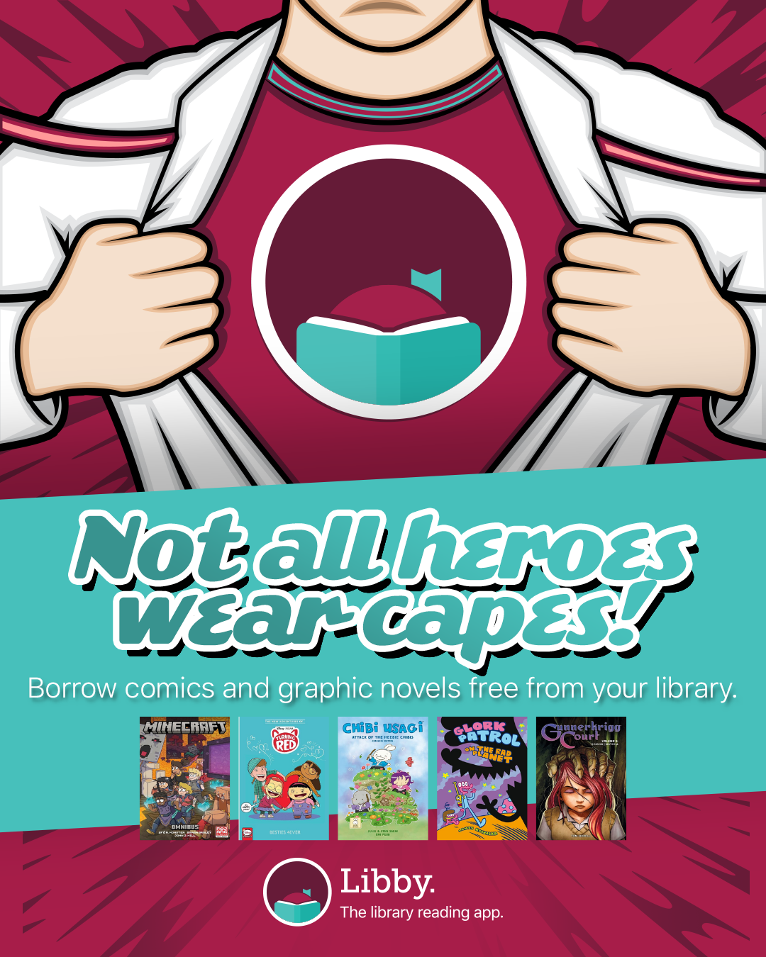 Libby Graphic Novels Promo