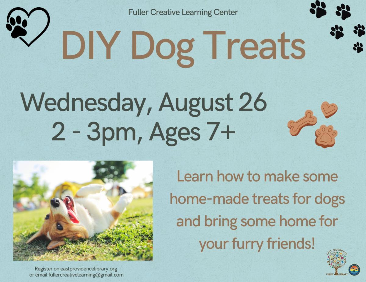 Dog treats flyer