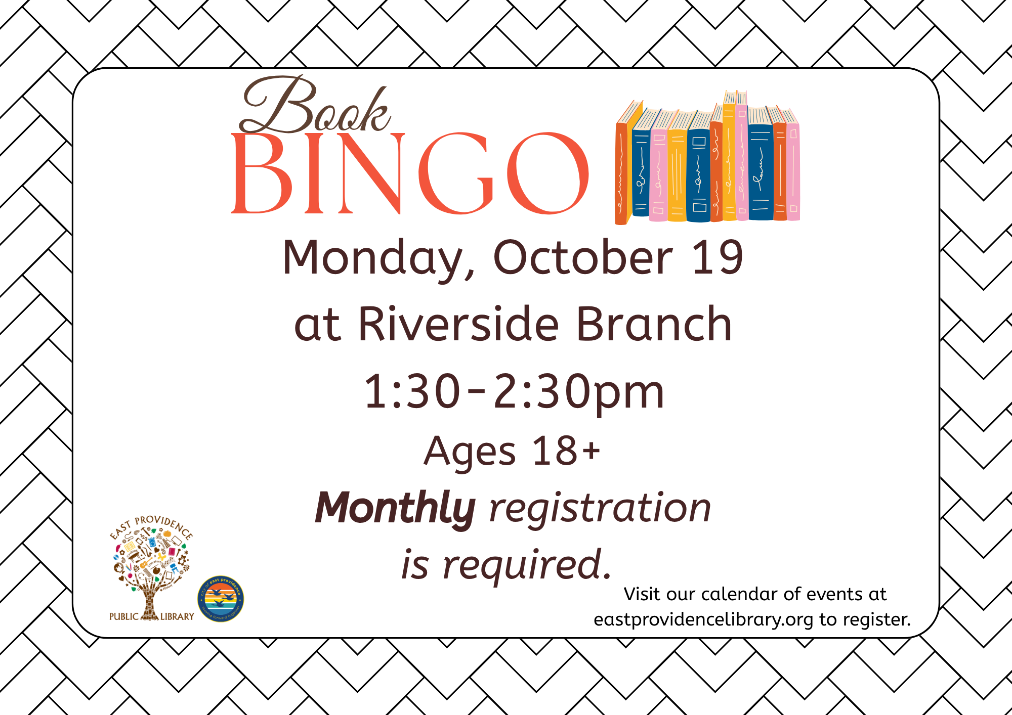 Book Bingo flyer