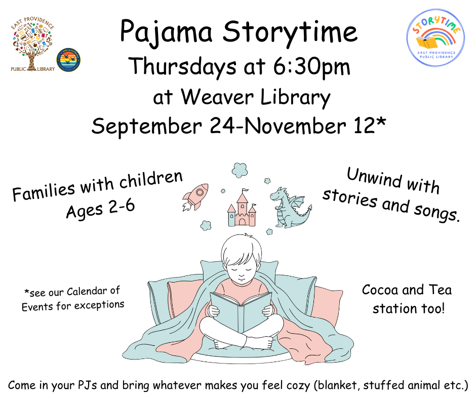 Pajama Storytime flyer