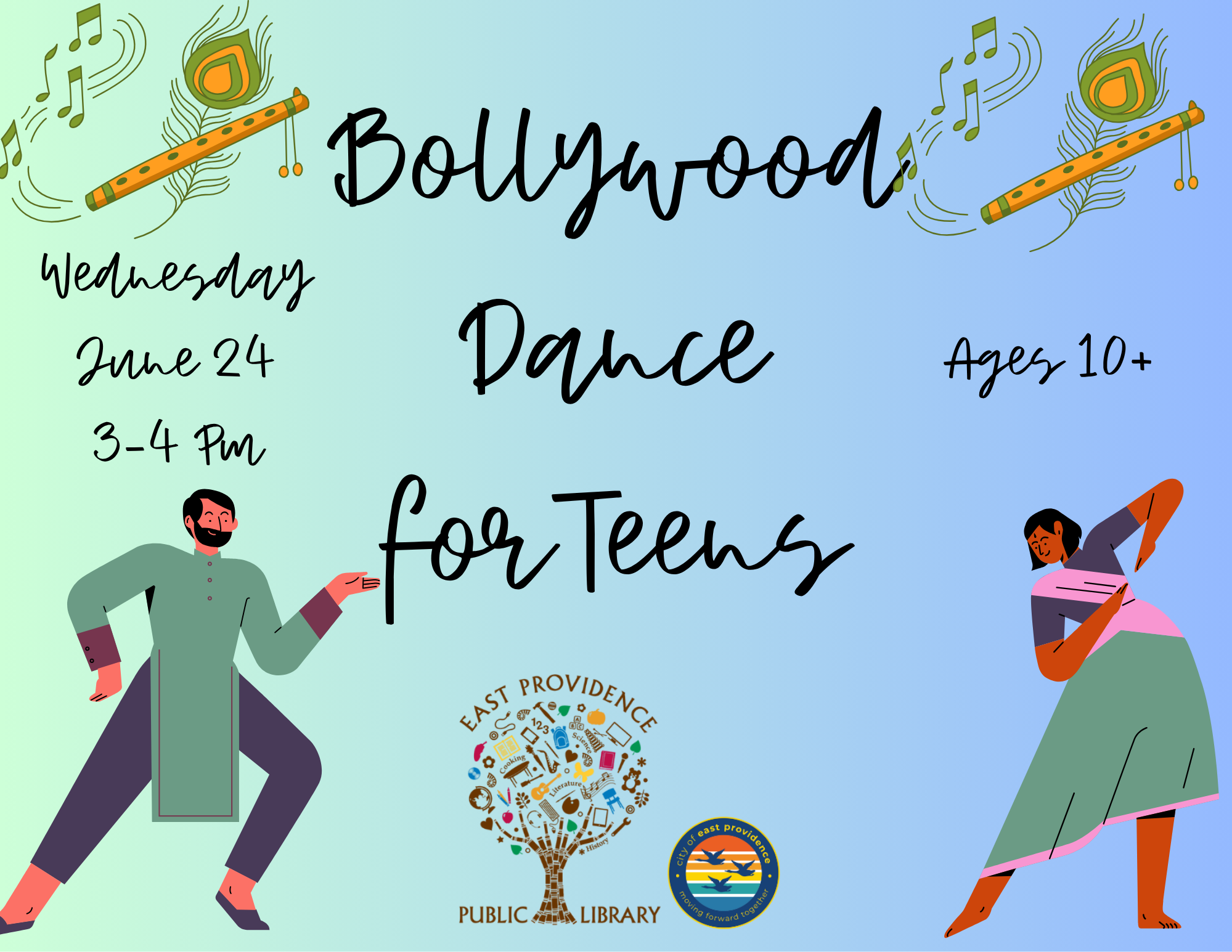 Bollywood dance flyer