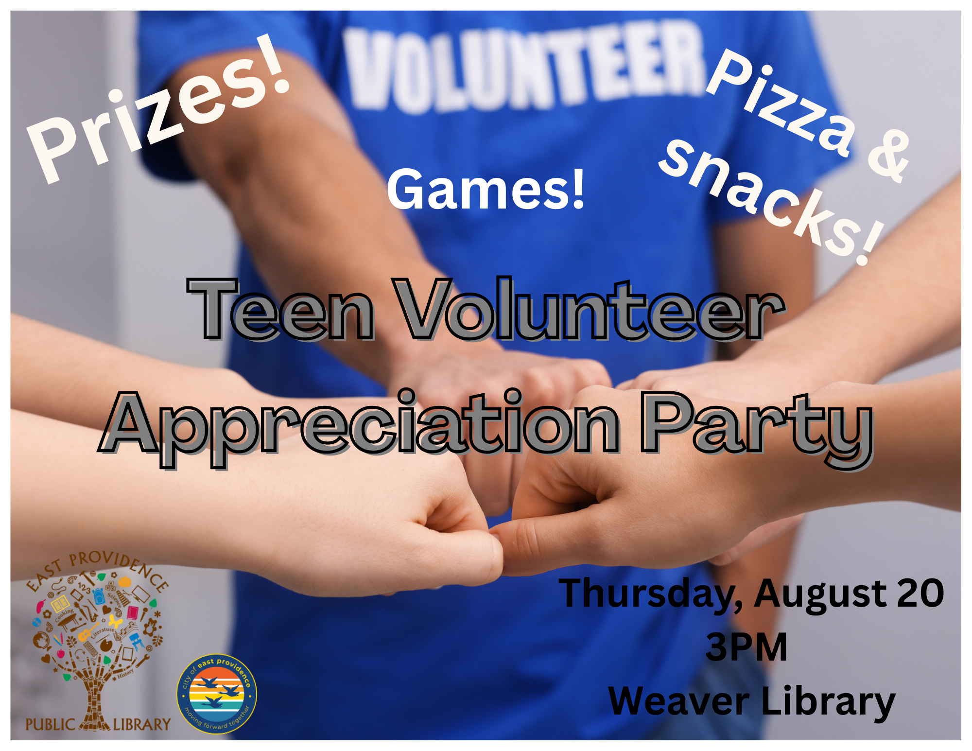Teen Volunteer event flyer image