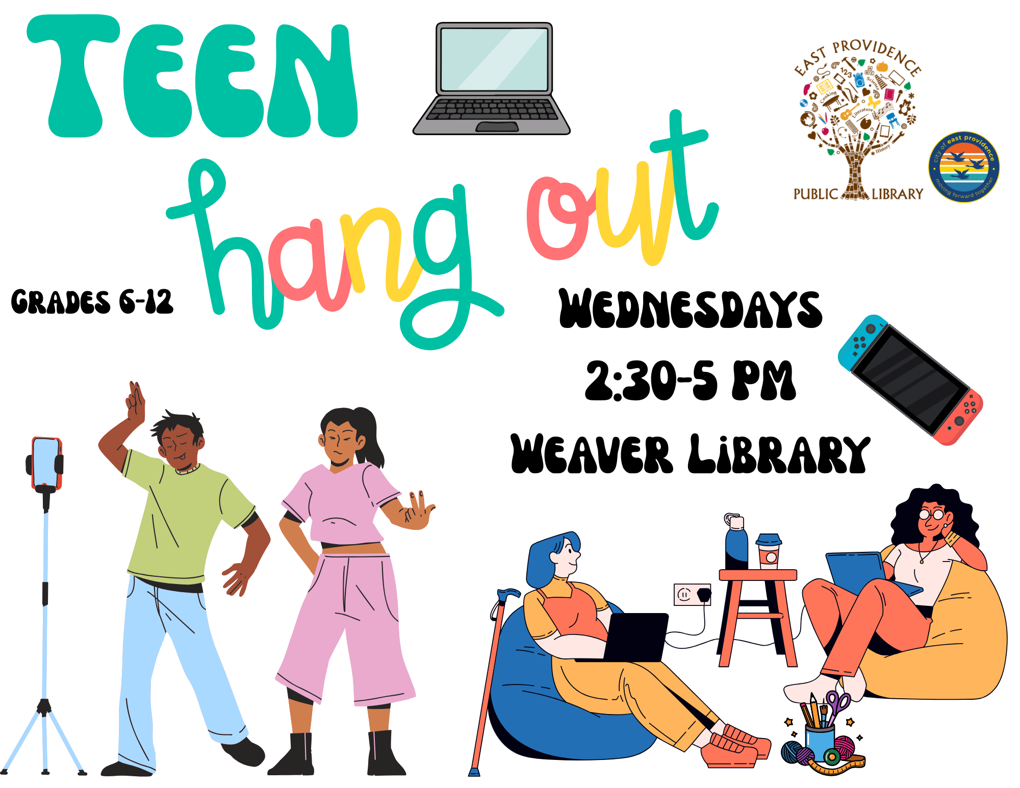 teen hangout flyer image