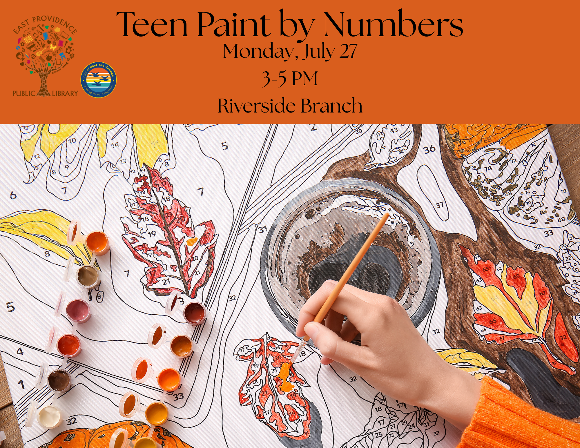 paint by number flyer