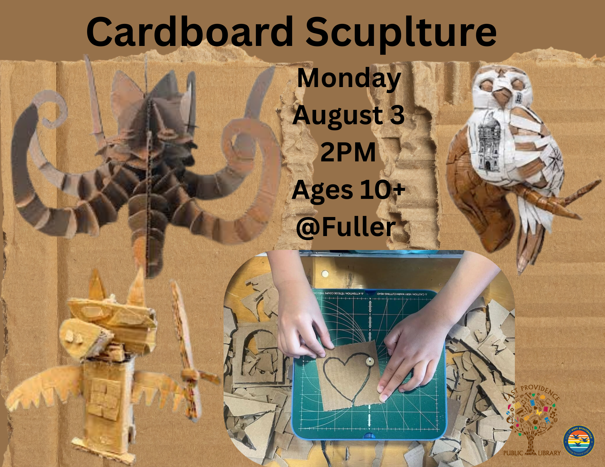 Teen Sculpture flyer