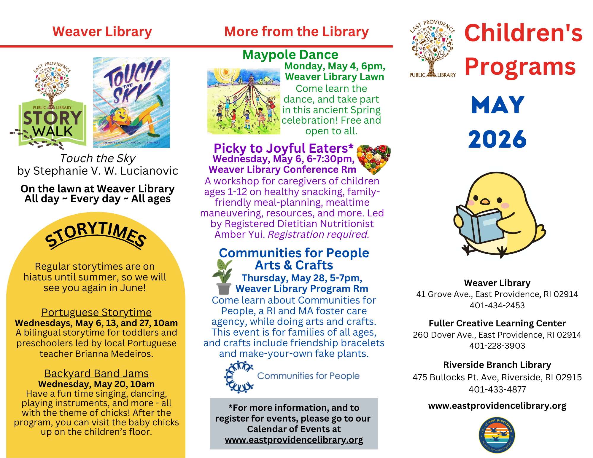 May Children's Flyer