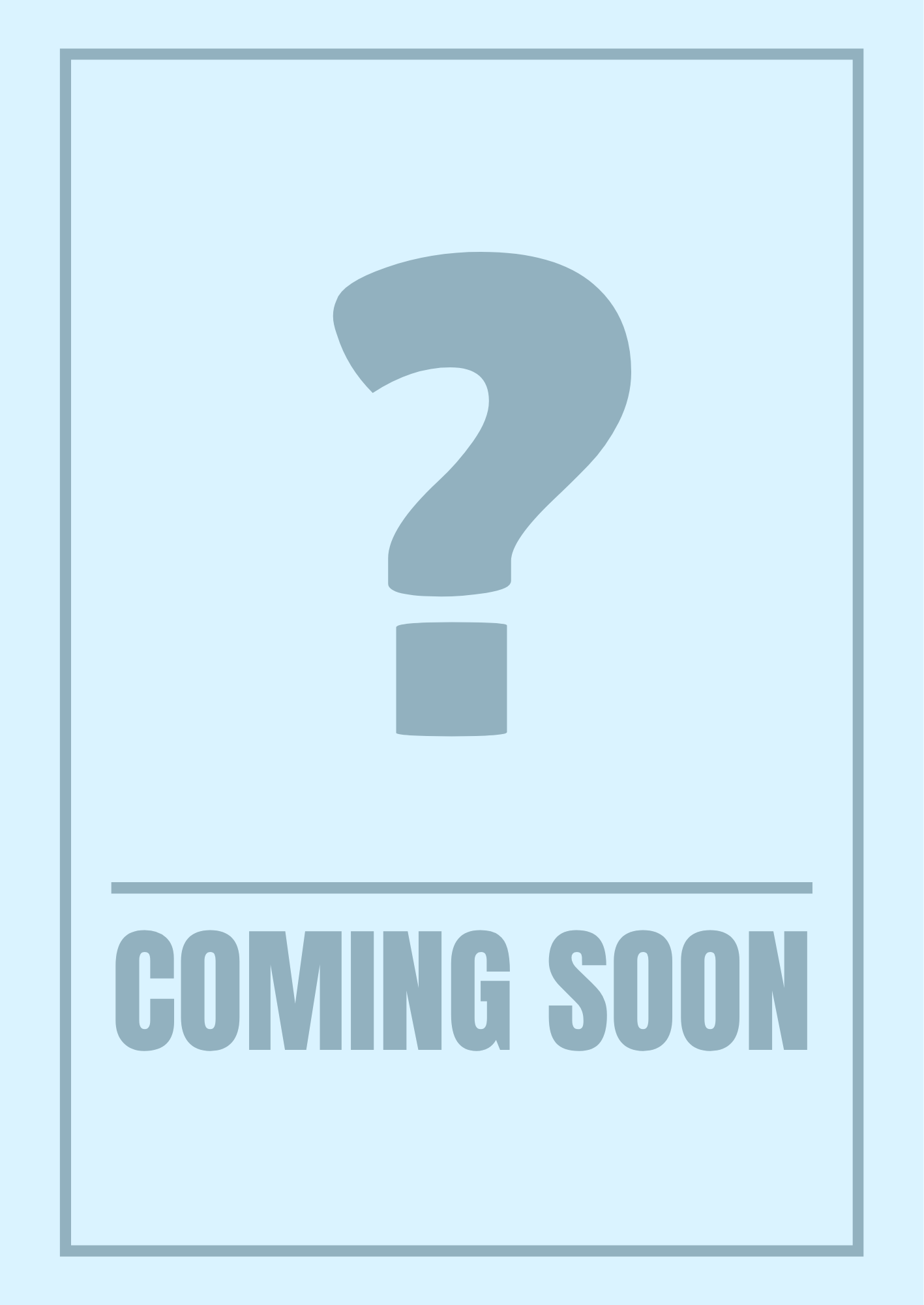 Coming Soon Book