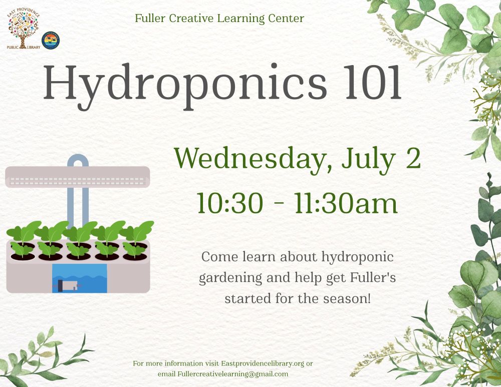 hydroponics flyer july 2 2025