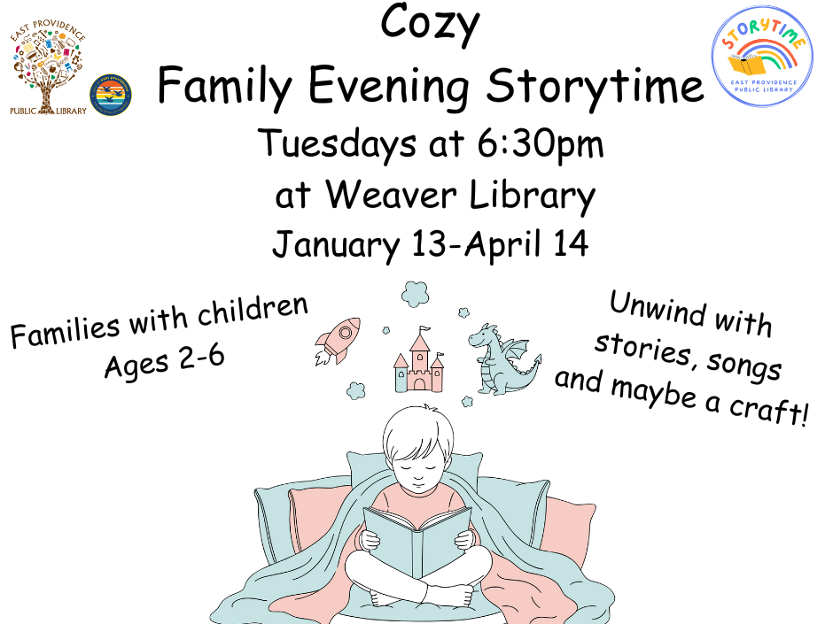 A child wrapped in a blanket reading. 