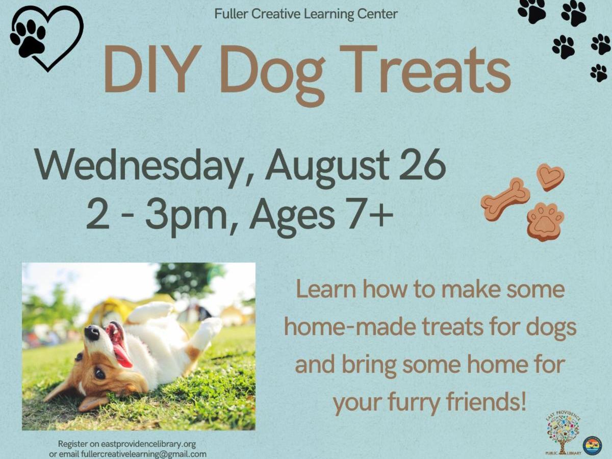 Dog treats flyer