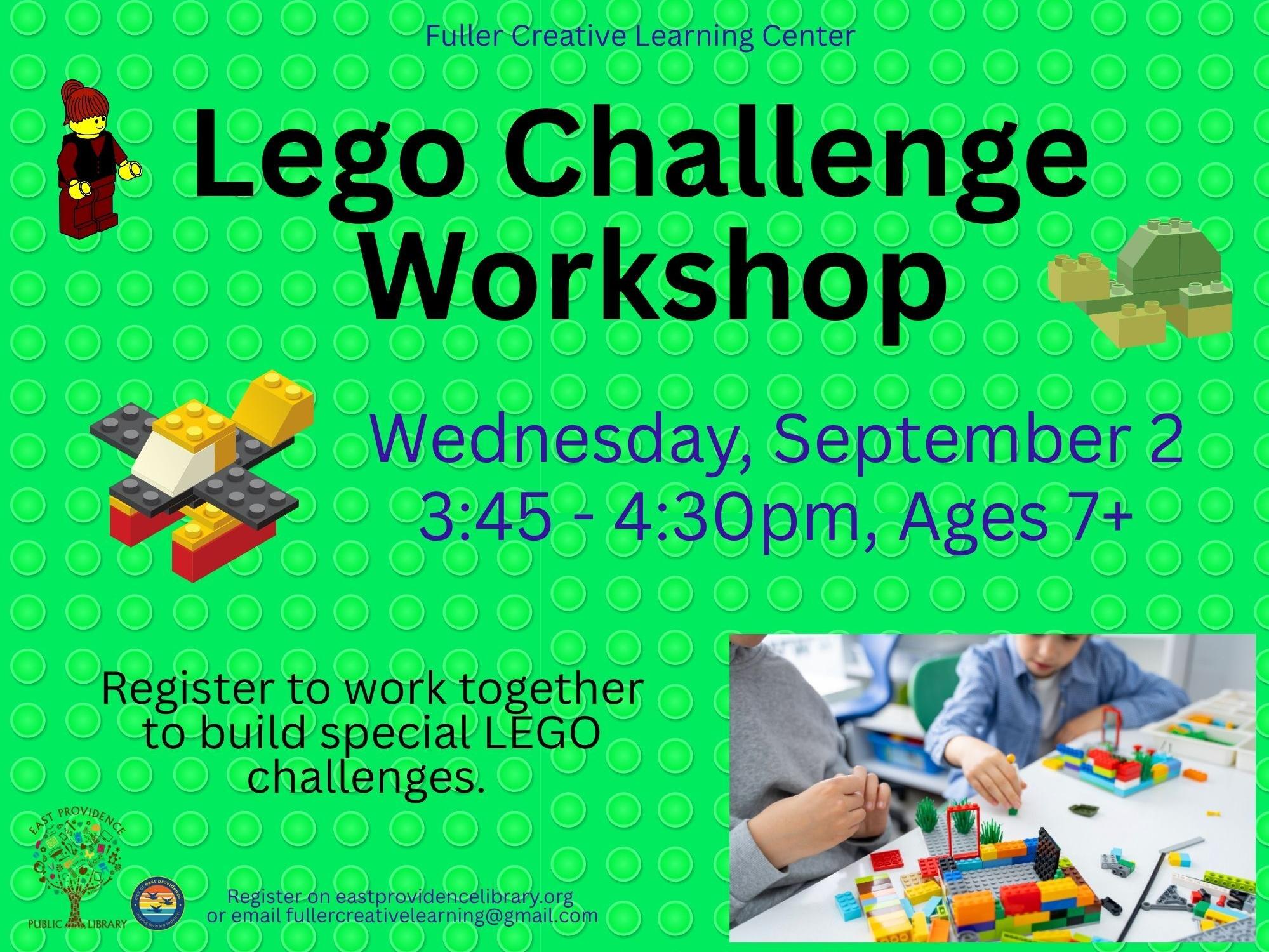 Lego challenge flyer