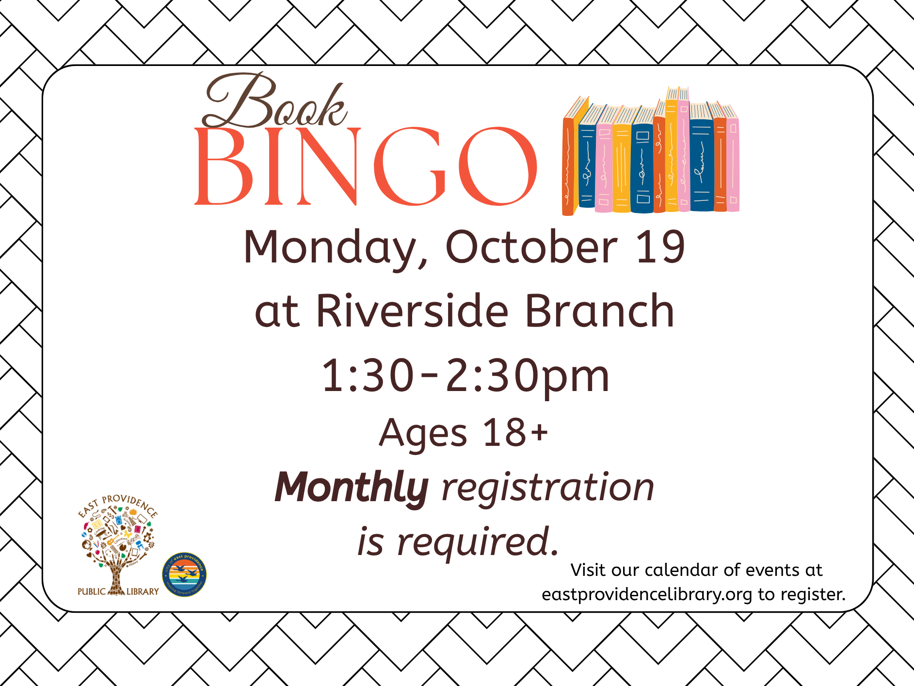 Book Bingo flyer