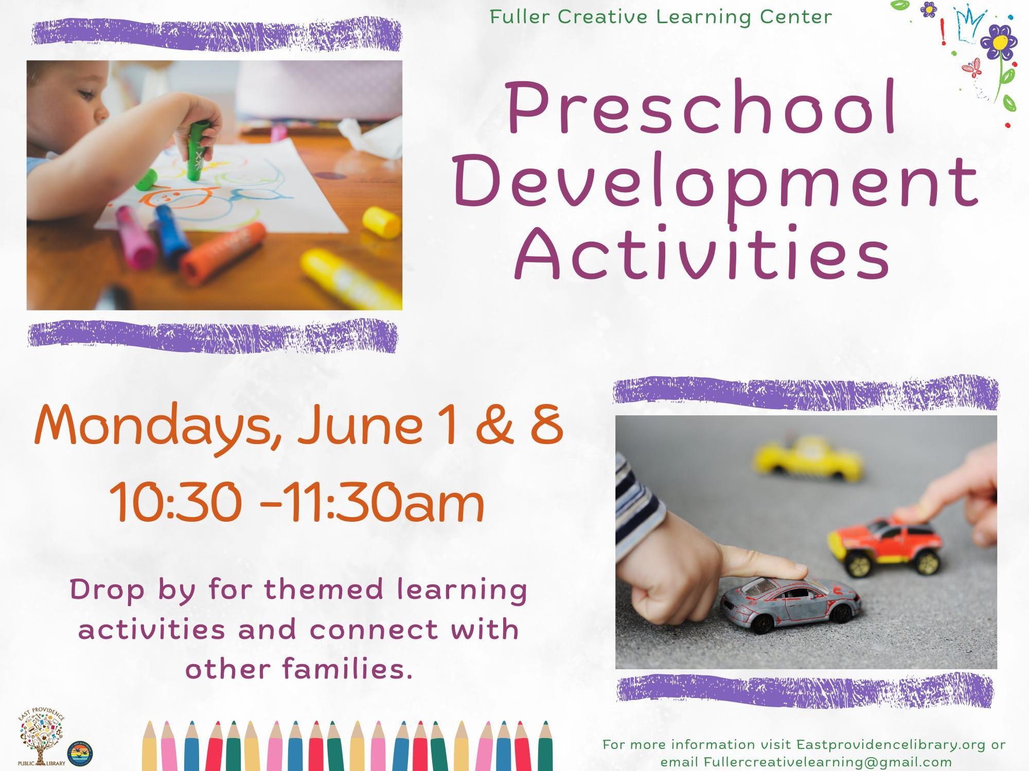 Preschool development flyer