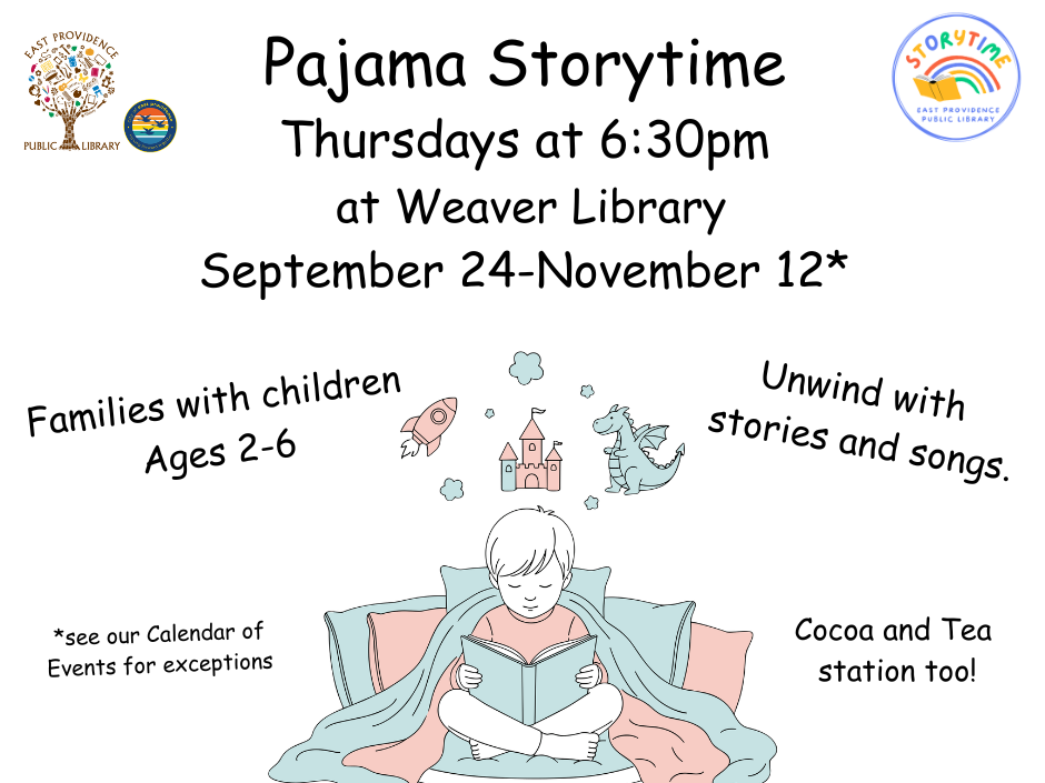 Pajama Storytime flyer