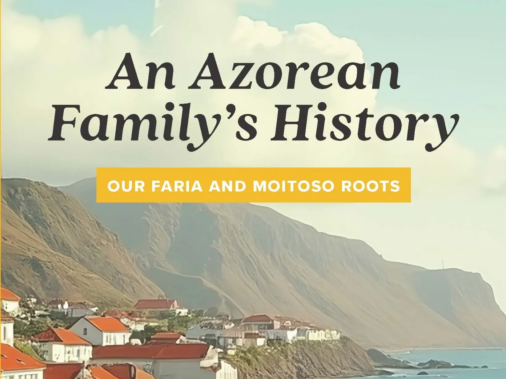 Azorean family book cover 