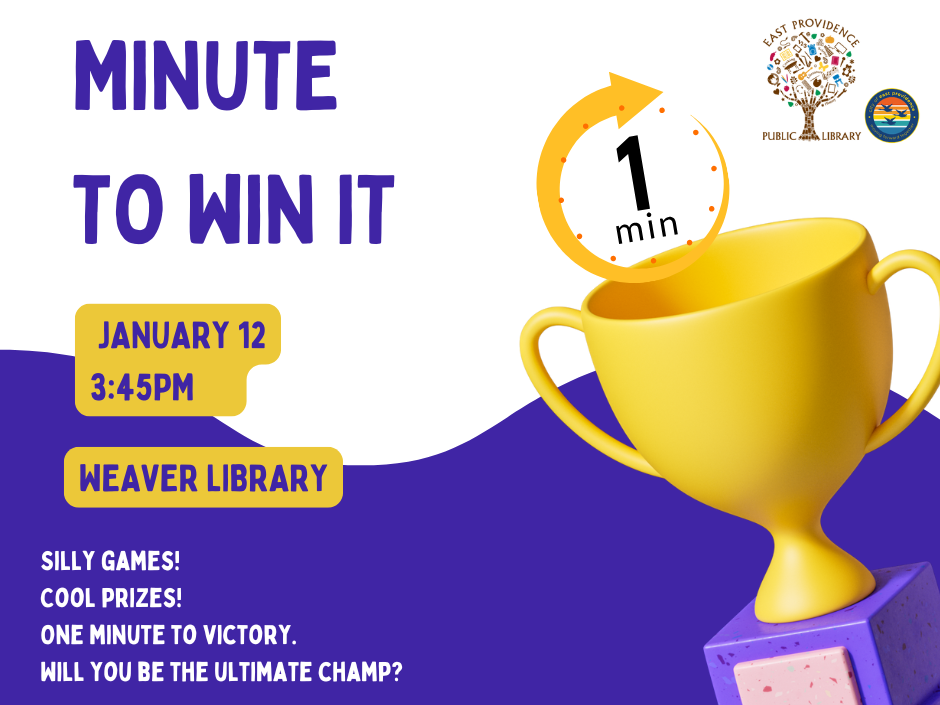 Minute to win it flyer