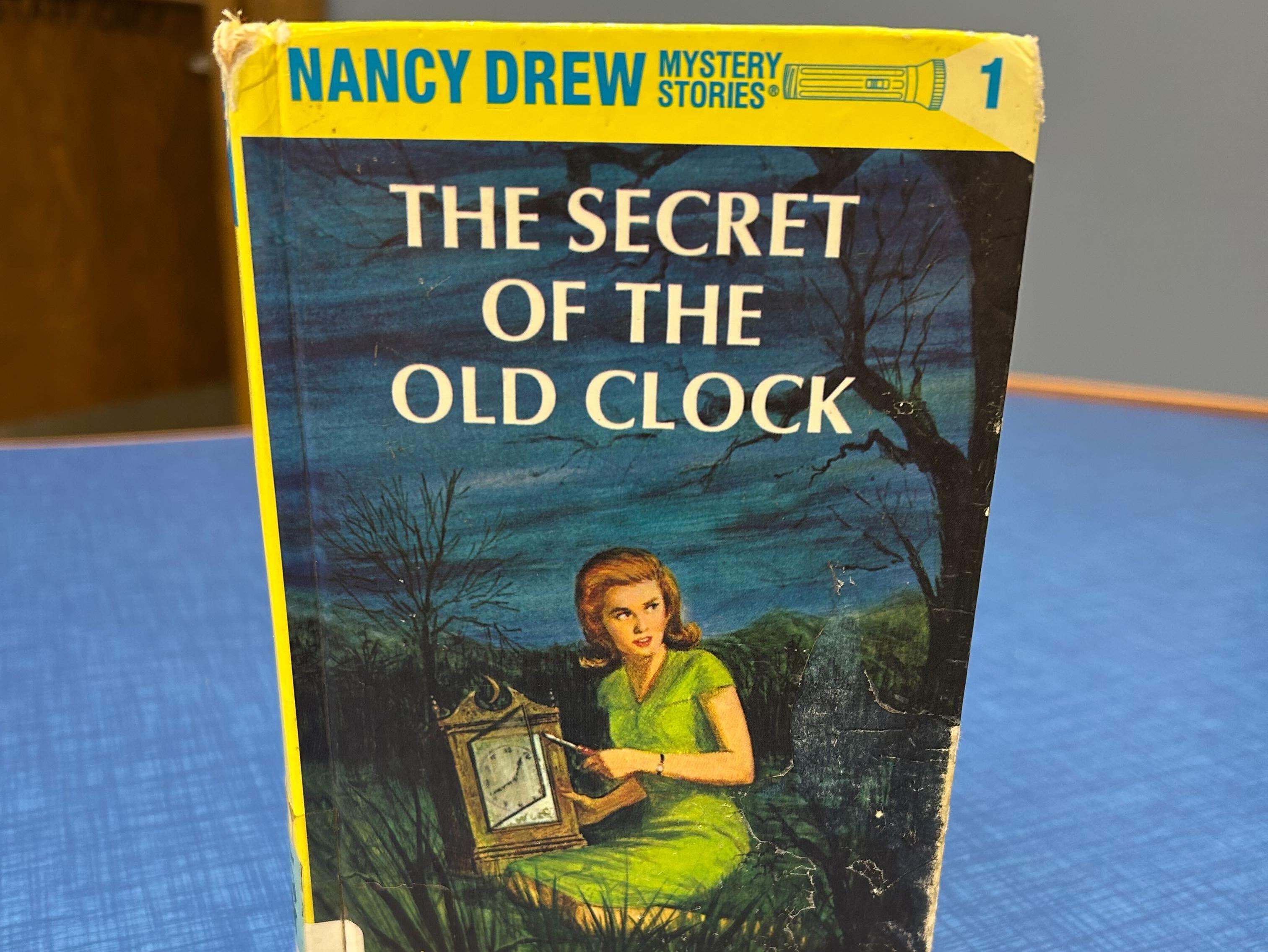 Nancy Drew book cover image