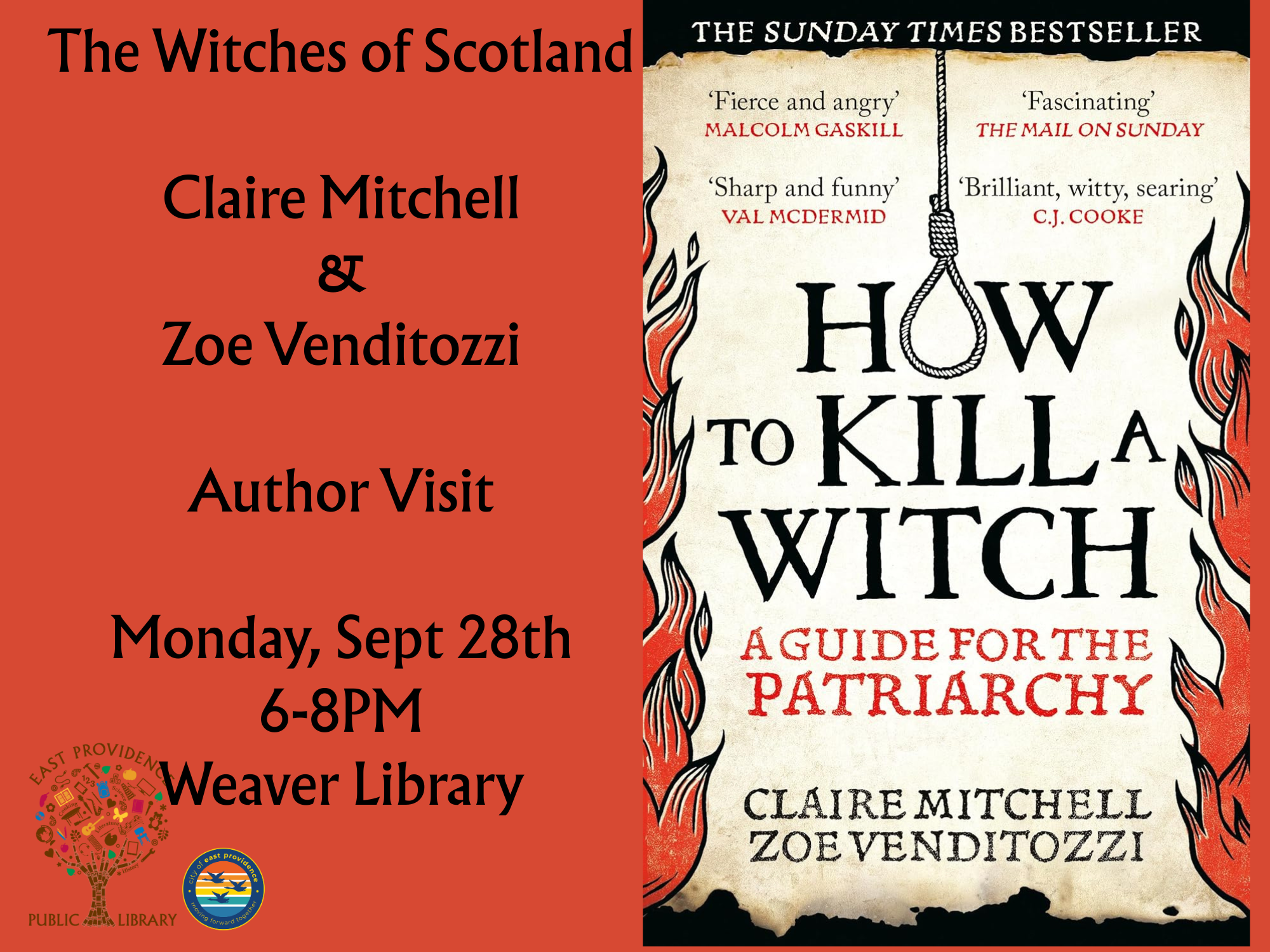 How to kill a witch program flyer