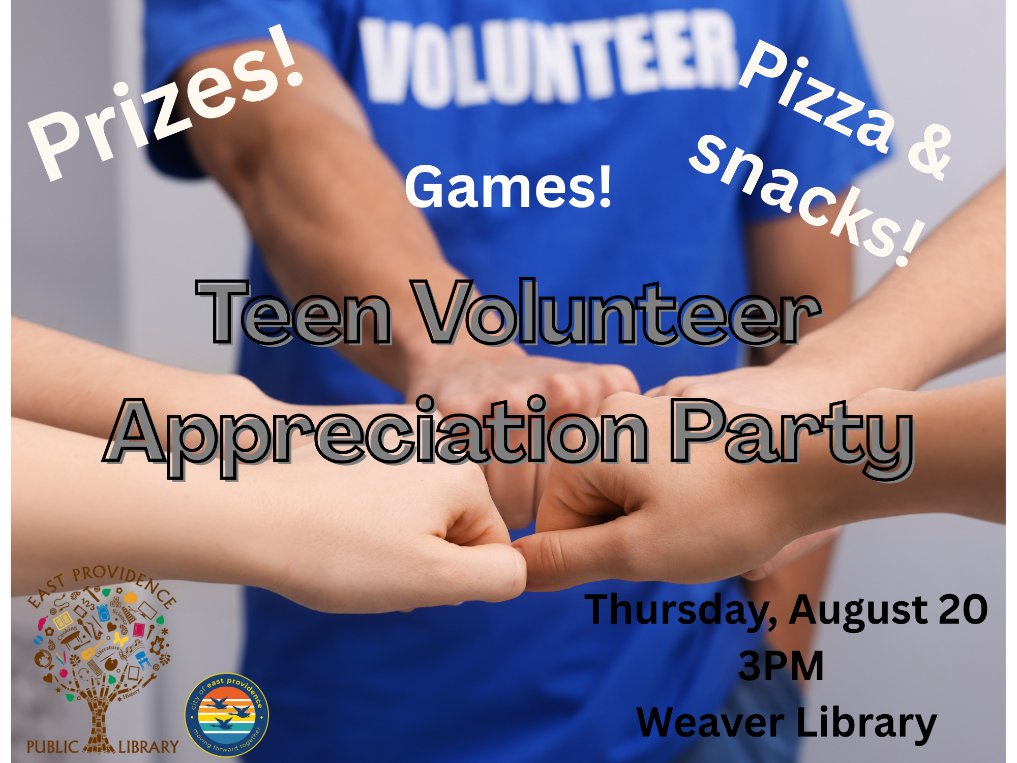 Teen Volunteer event flyer image