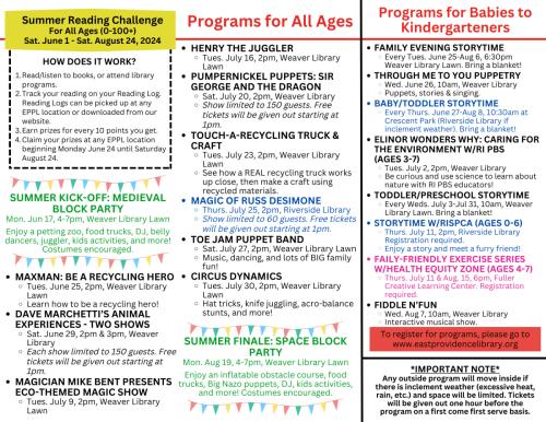 Kids Summer Programs Flyer - Page 2